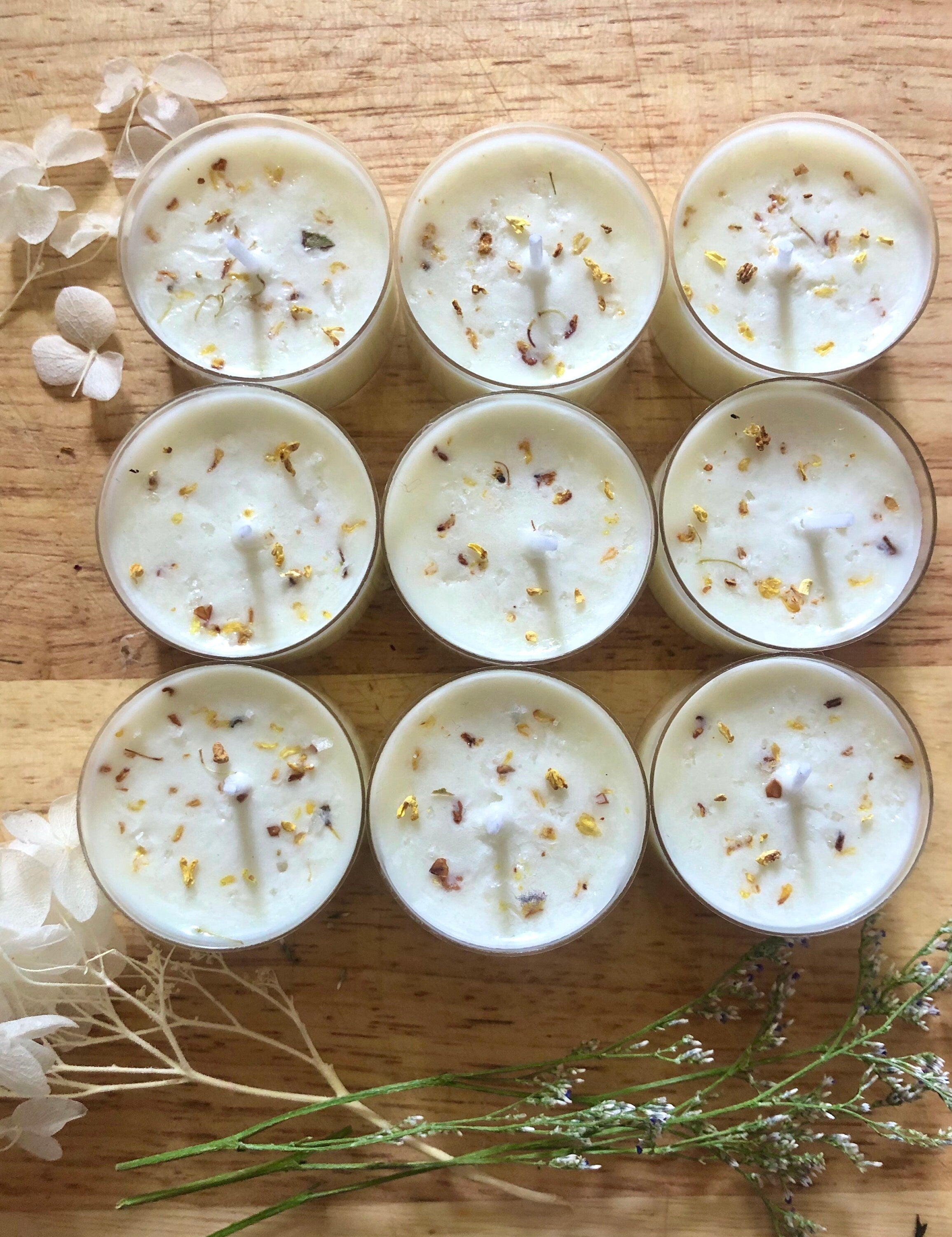 Midnight Margarita Tealights | Lime, Lemon & Coconut