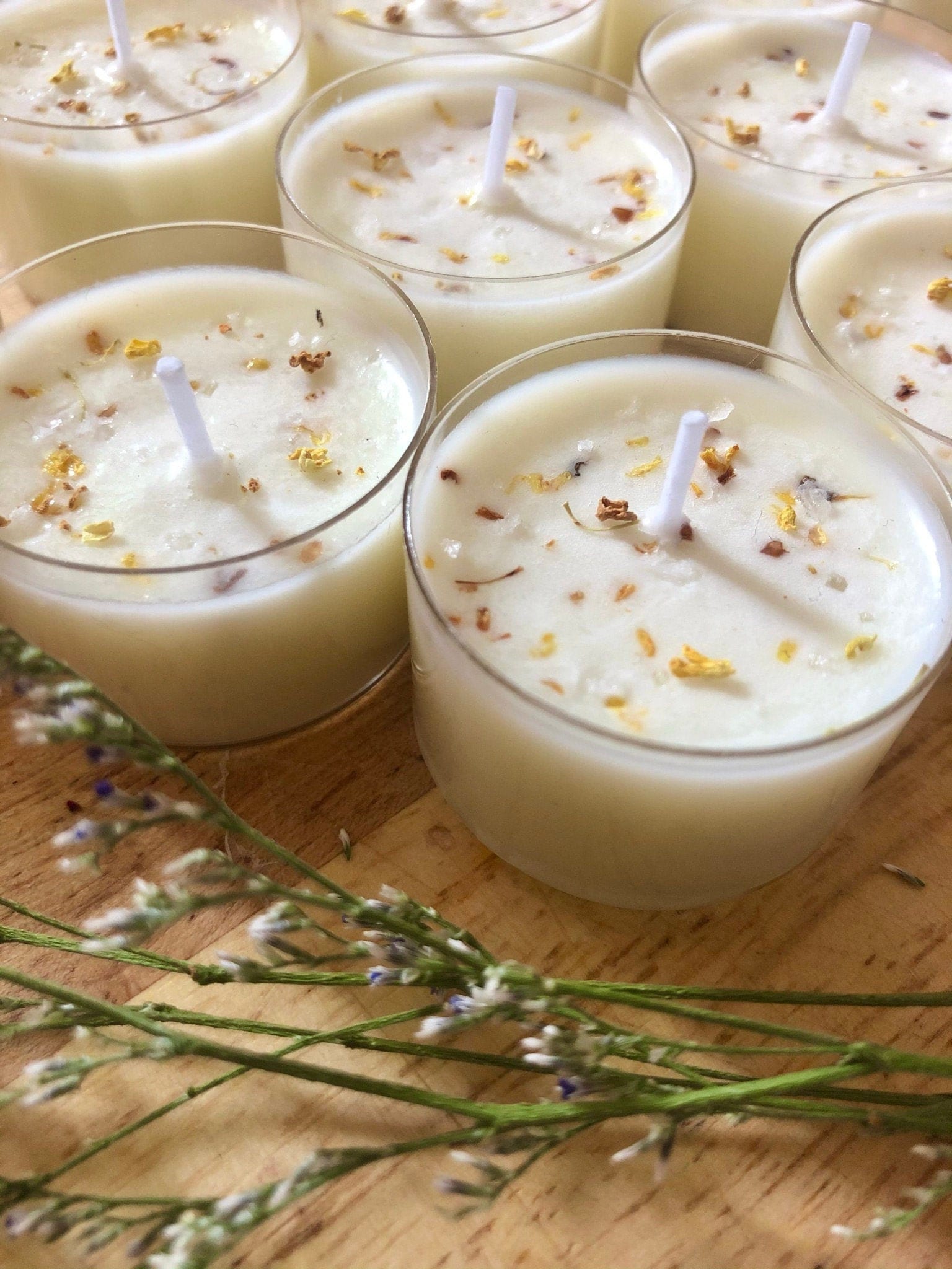 Midnight Margarita Tealights | Lime, Lemon & Coconut
