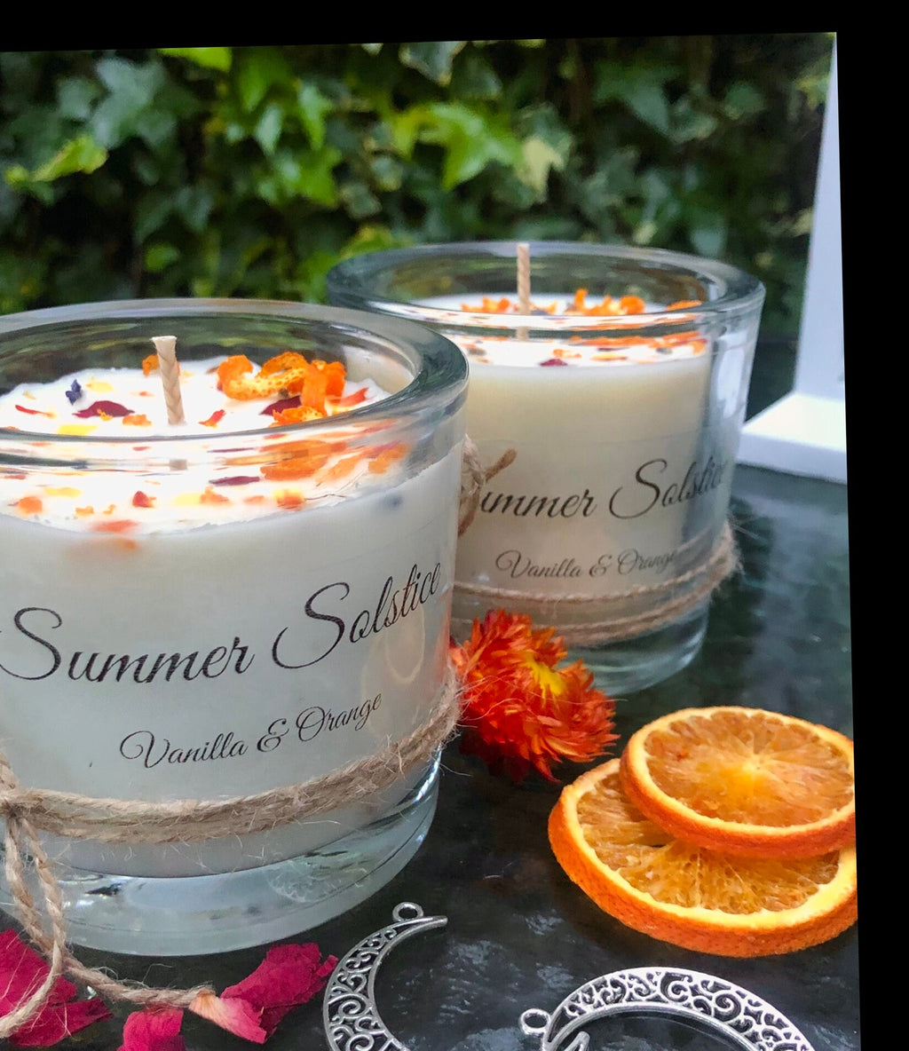 Summer Solstice Twin Set | Vanilla & Orange