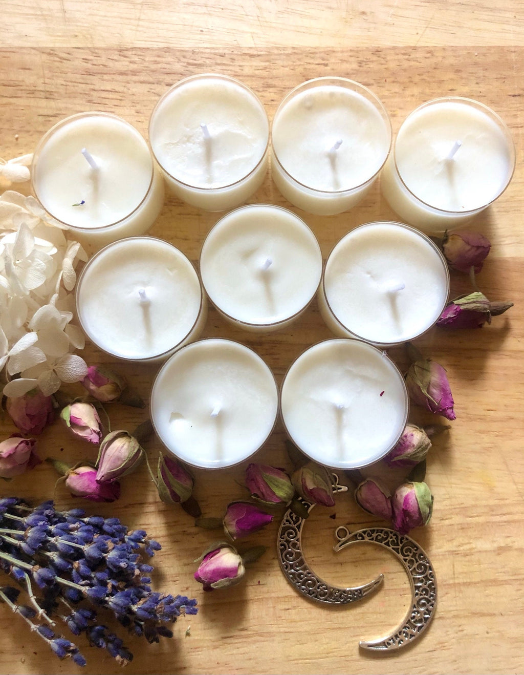 Moonbeam Tealights | Vanilla & Sandalwood