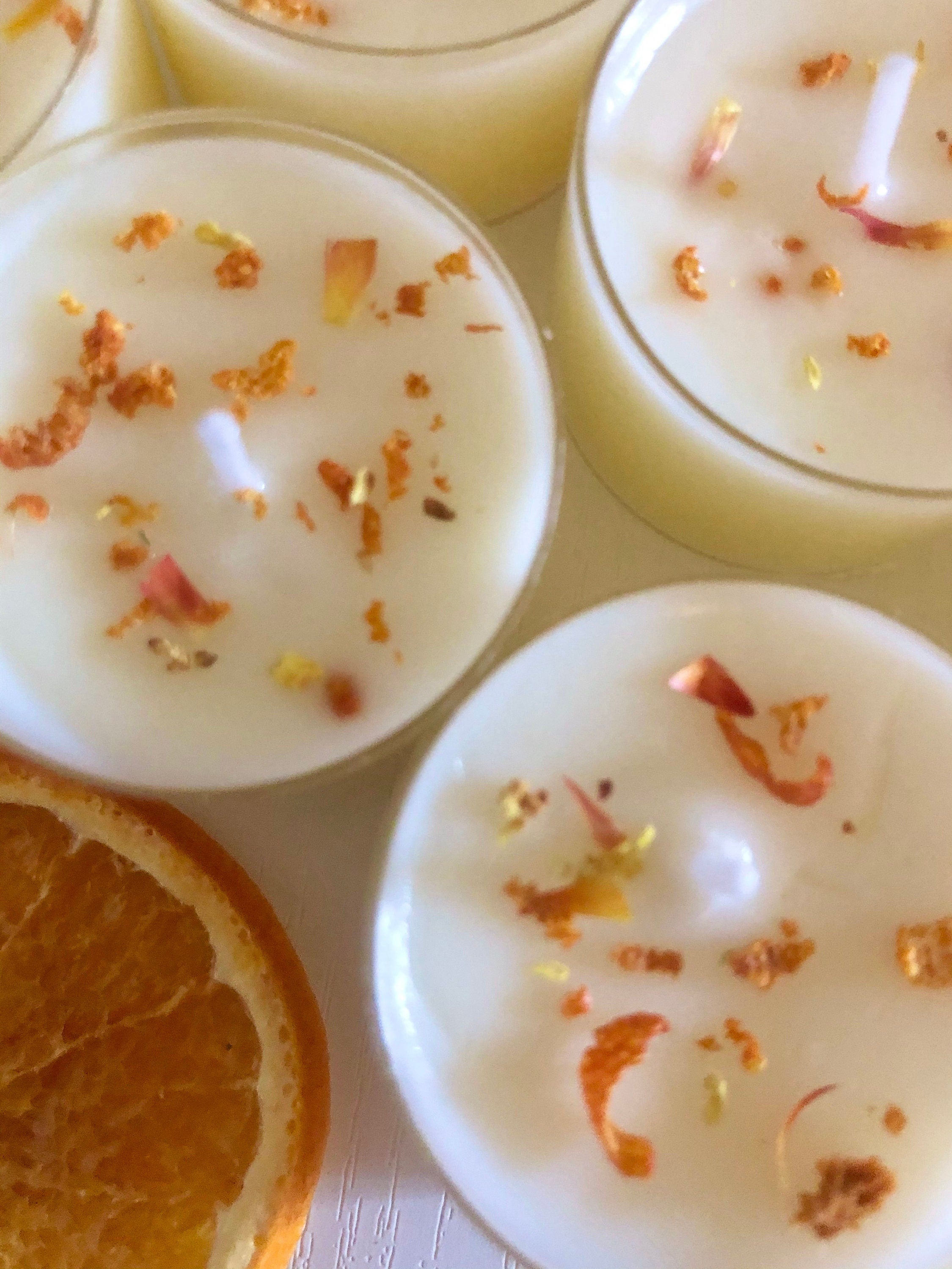 Summer Solstice Tealights | Vanilla & Orange