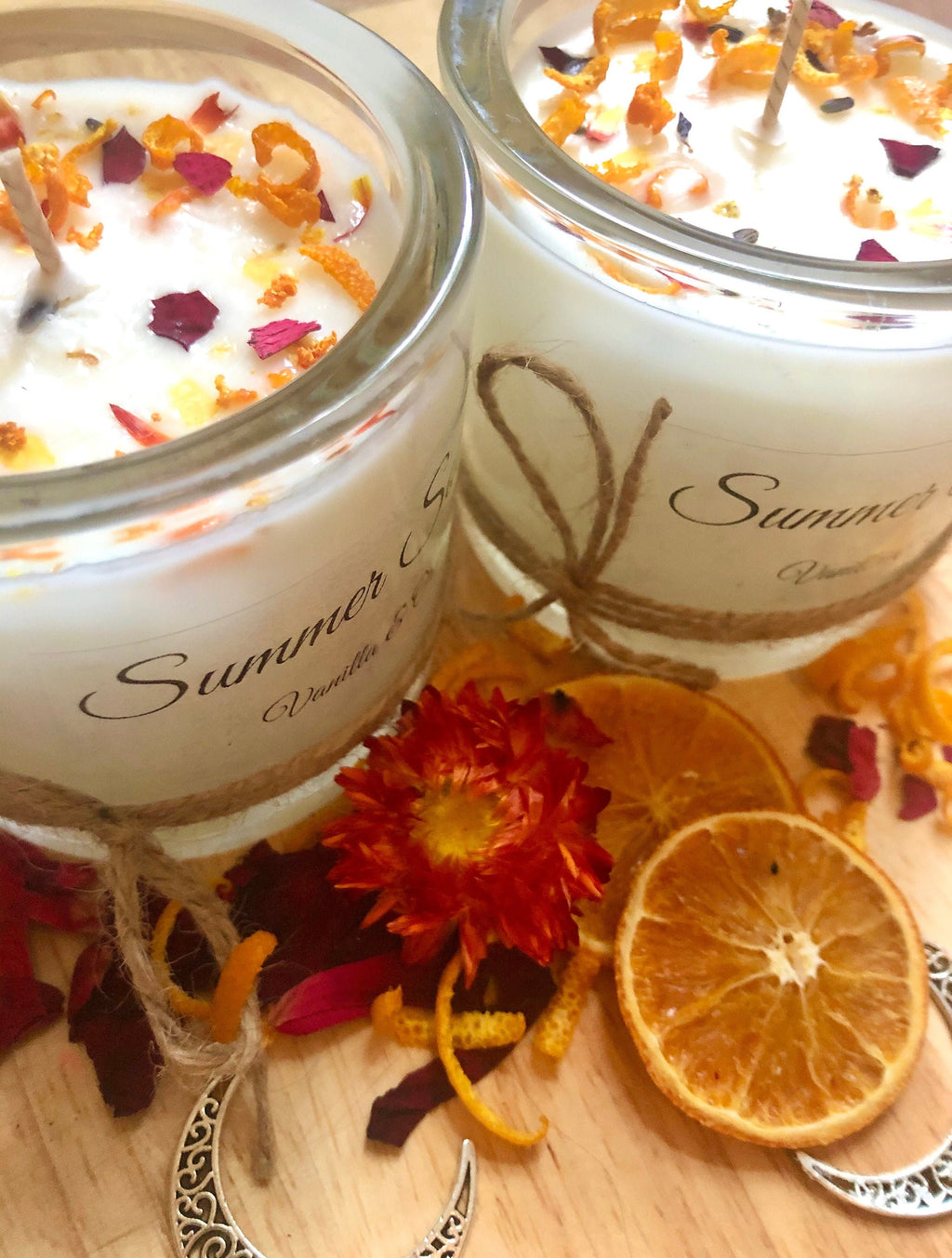 Summer Solstice Twin Set | Vanilla & Orange
