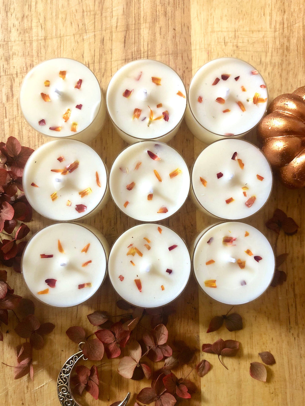 Spellbound Tealights | Pumpkin, Cinnamon & Vanilla