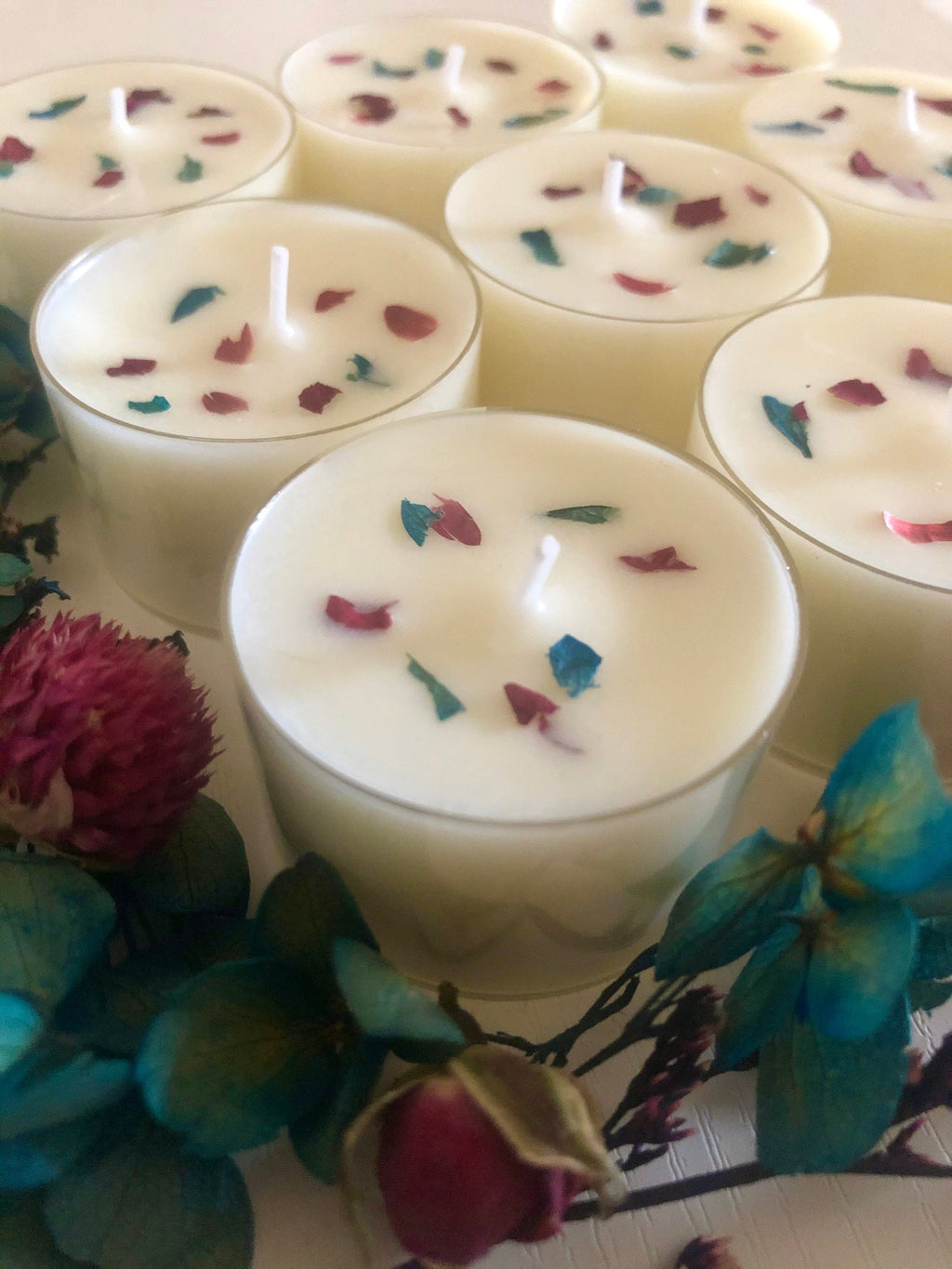 Winter Solstice Tealights | Frosted Plum & Mulberry