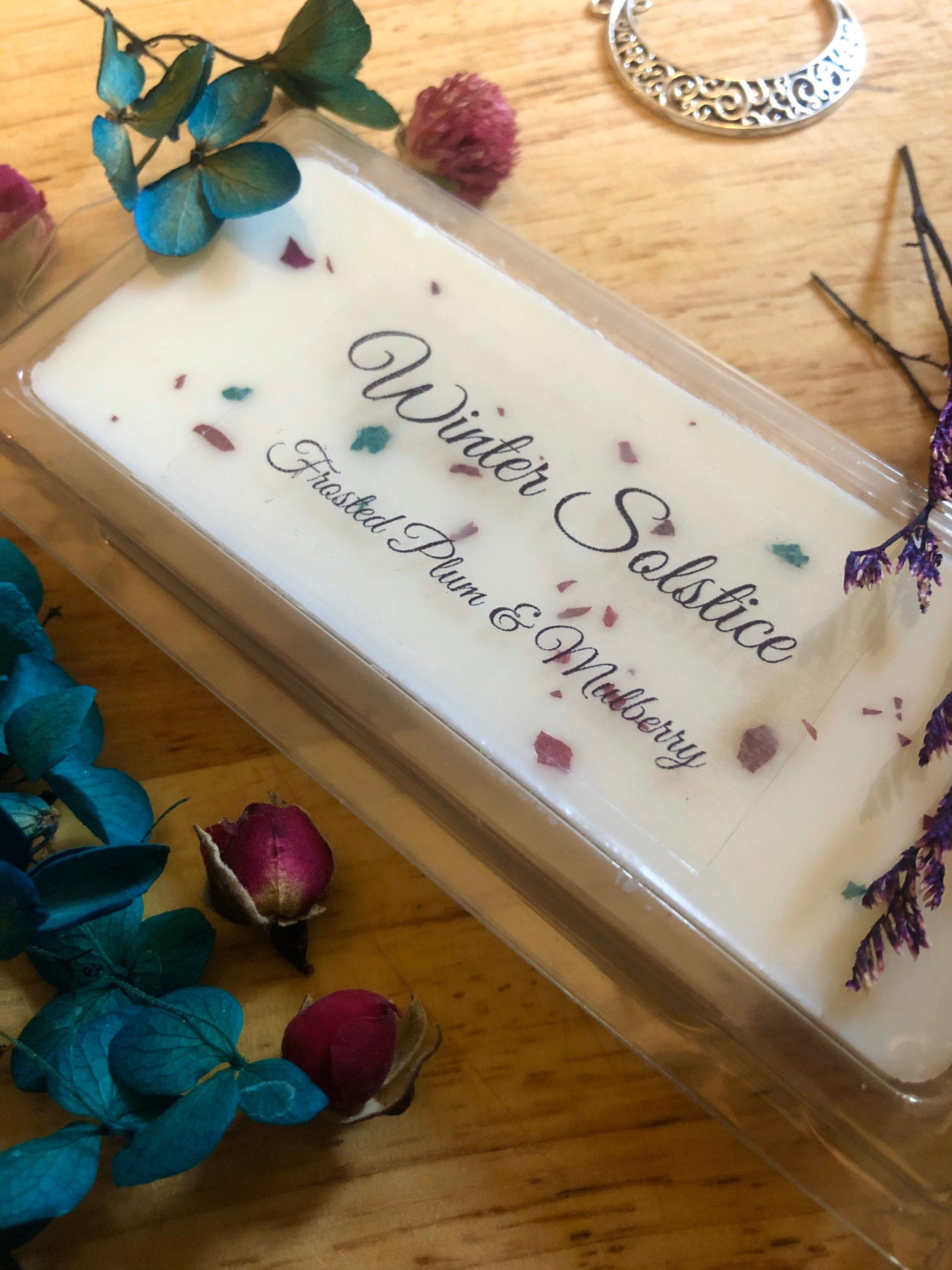 Botanical Wax Melts | Winter Solstice | Frosted Plum & Mulberry