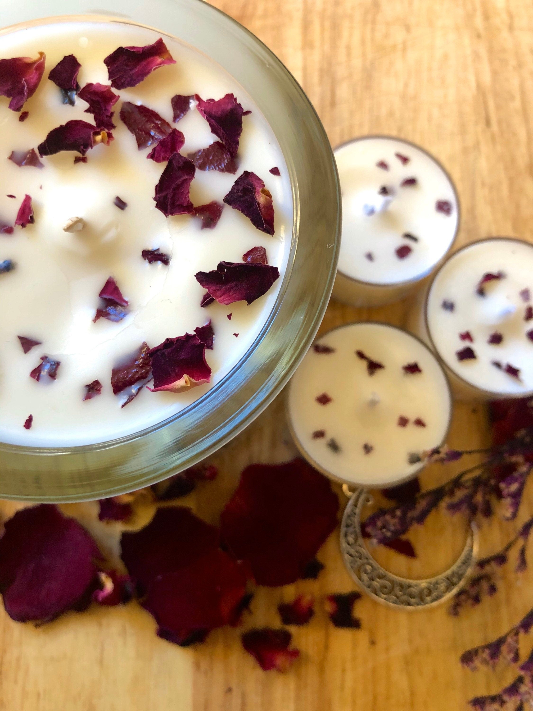 Belladonna & 3 Tealights | Cassis berries, Vanilla & Sandalwood