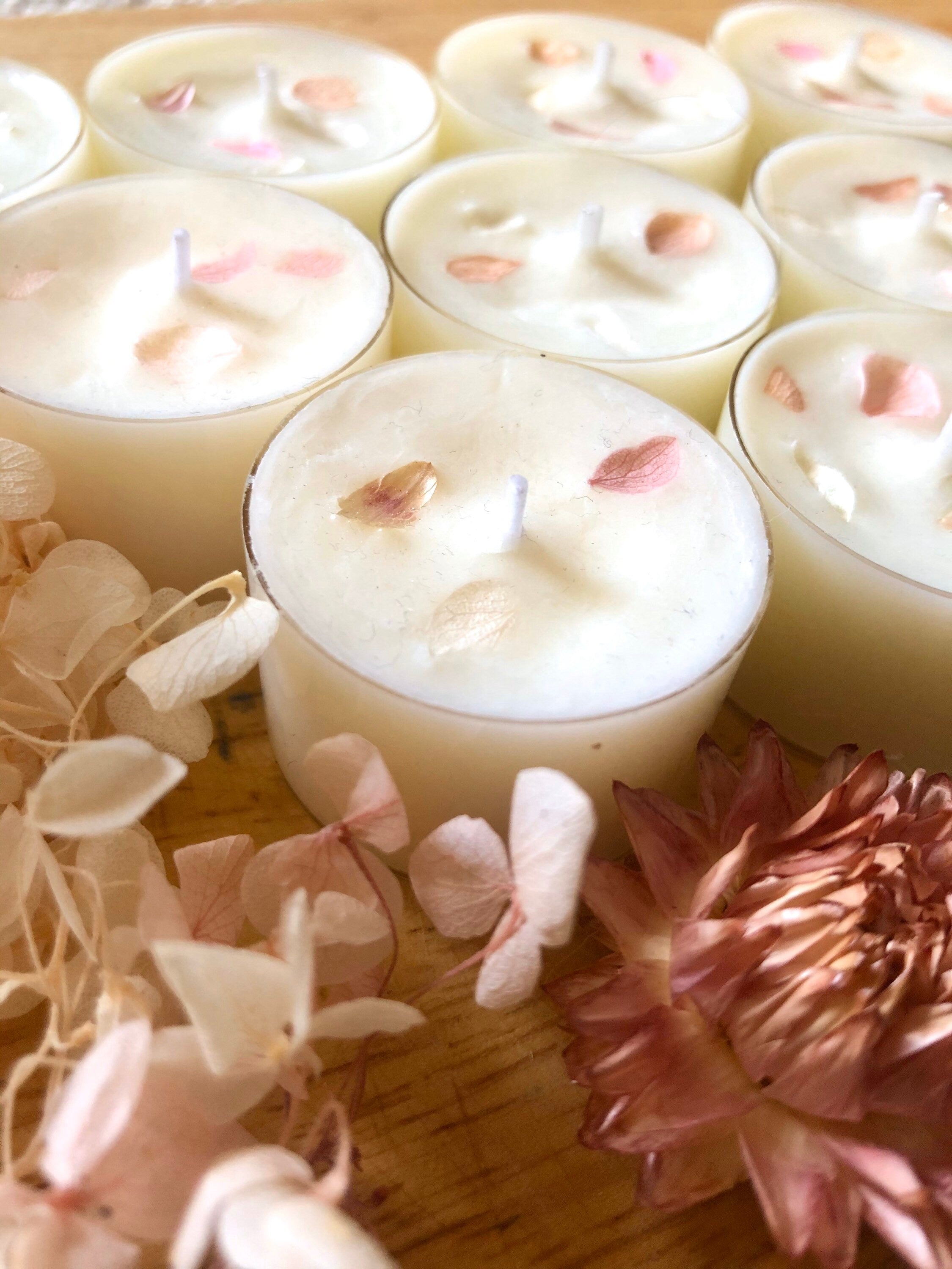 Moon Blossom Tealights | Cherry Blossom | Peony & Bergamot