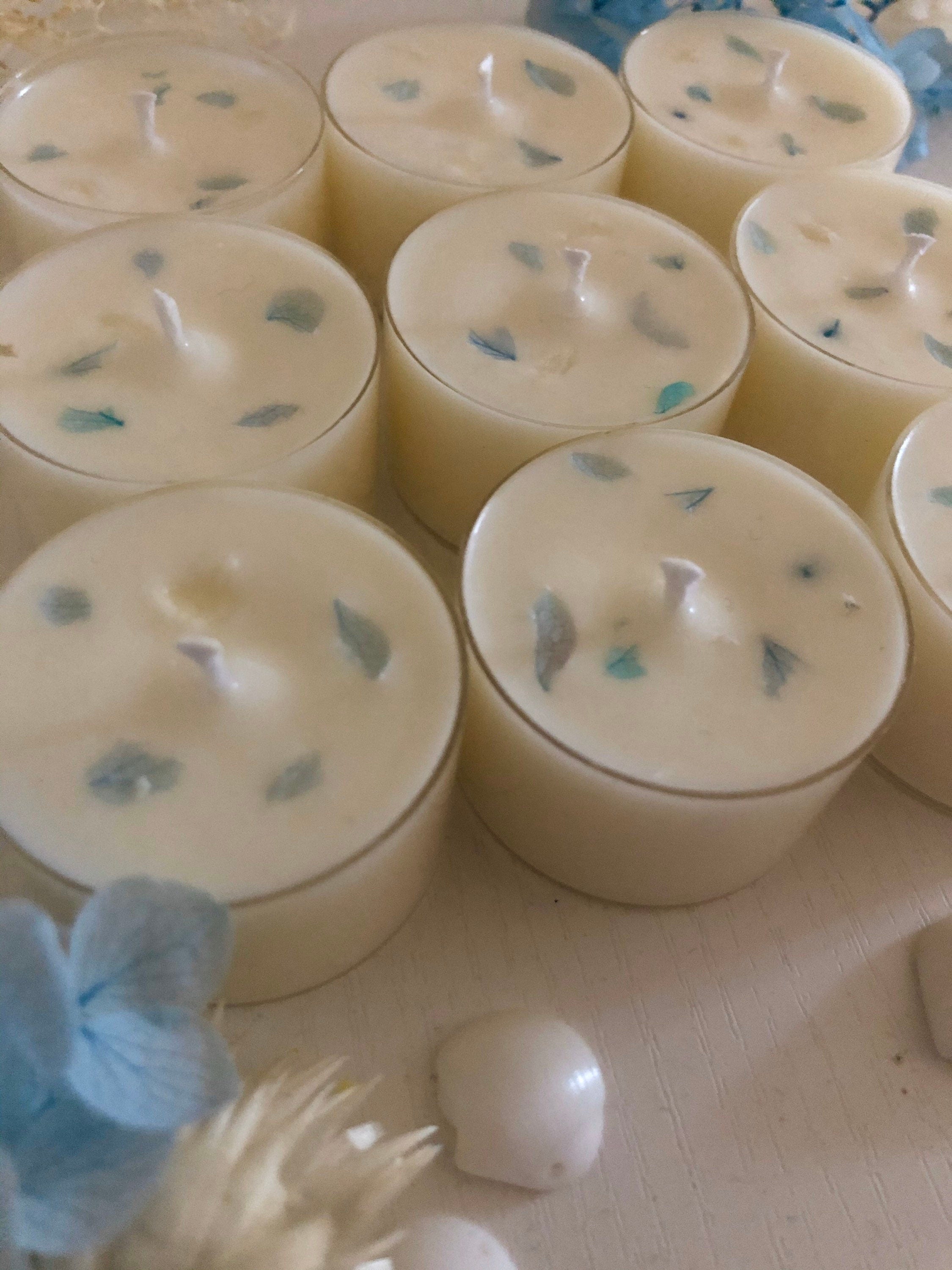 Ocean Tides Tealights | Sea salt, Driftwood & Cyclamen
