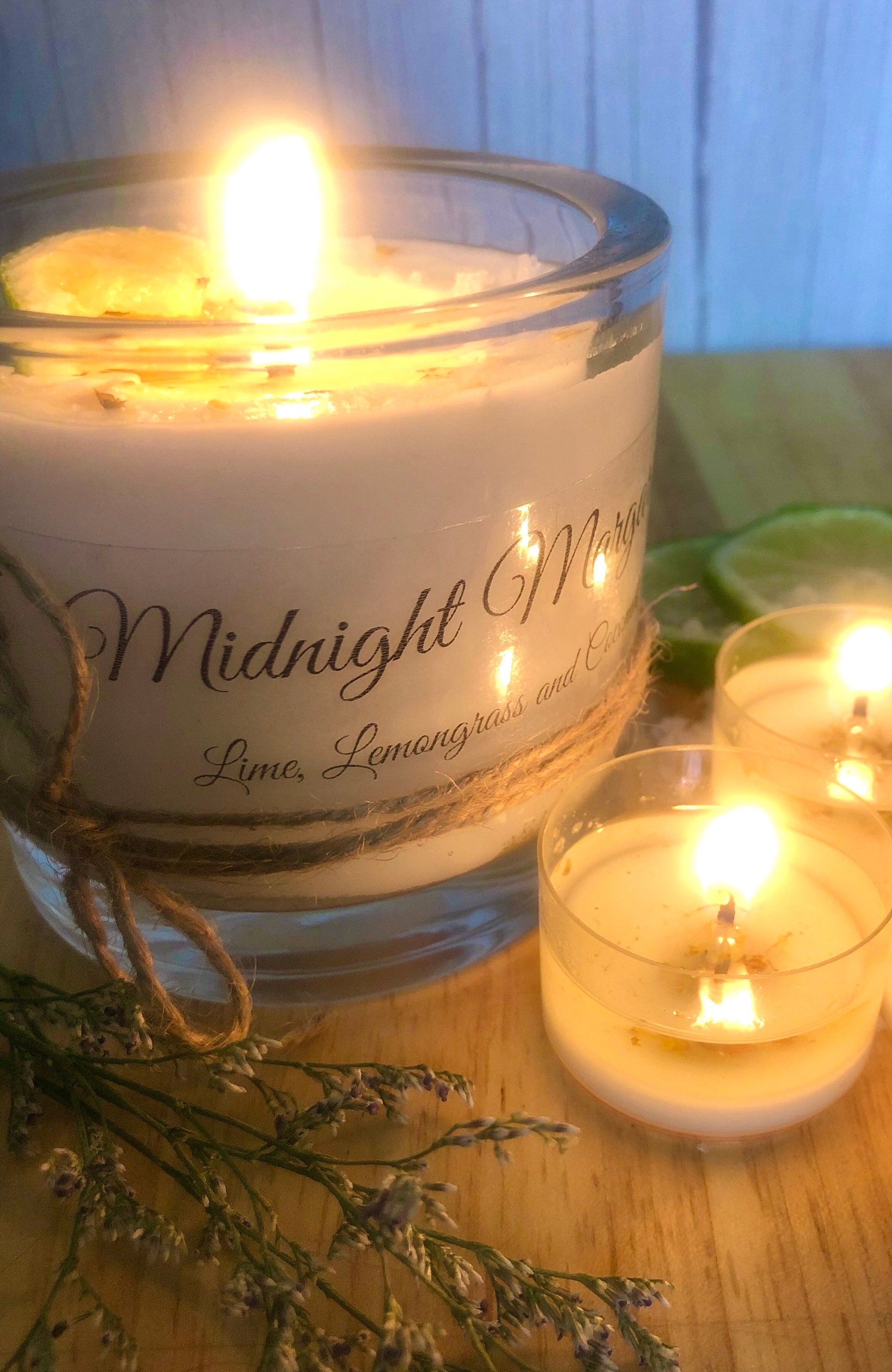 Midnight Margarita | Lime, Lemon & Coconut