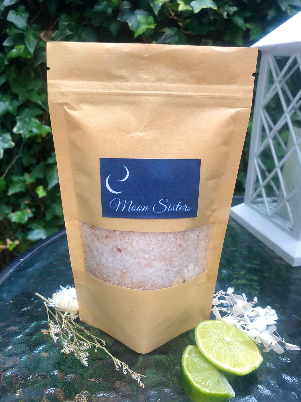 Natural Bath Salts | Midnight Margarita | Lime, Lemon & Coconut
